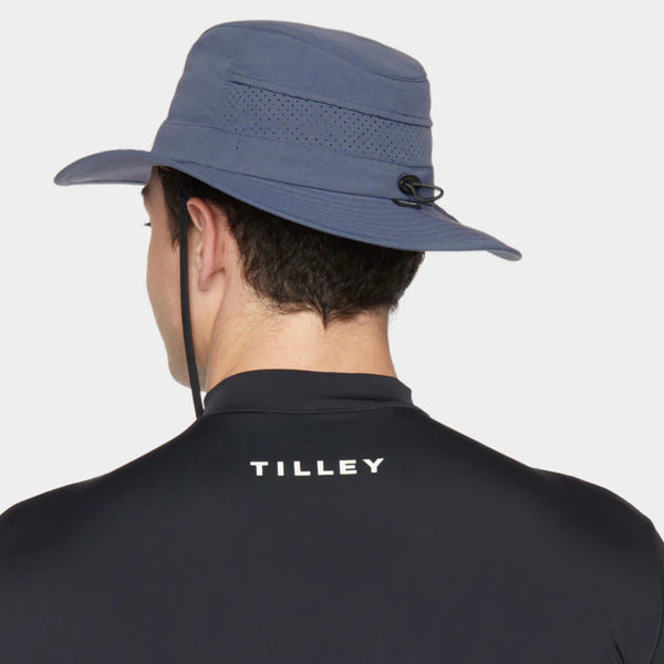 The Hat Shop Tilley 'Dunes' Explorer Sun Hat UPF50+ Mid Blue
