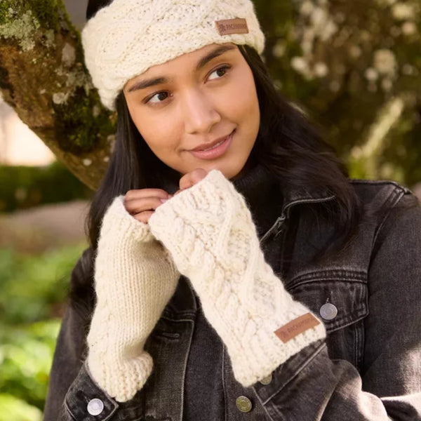The Hat Shop Enniskerry Merino Wool Handwarmers Cream