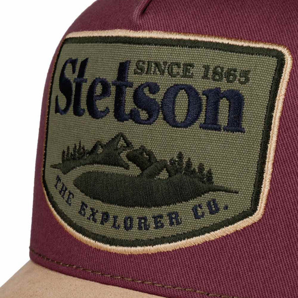 The Hat Shop Stetson Explorer Co Trucker Cap