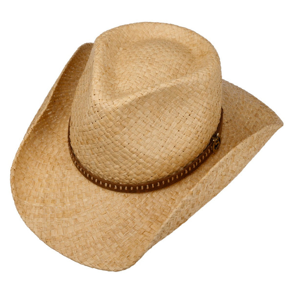 The Hat Shop Stetson Fair Oaks Western Straw Hat