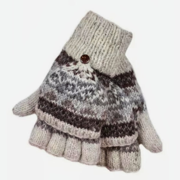 The Hat Shop Ladies Pachamama Glove/Mittens 'Natural'