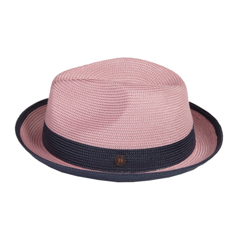 The Hat Shop Dasmarca Summer Trilby Hat 'Blush' 
