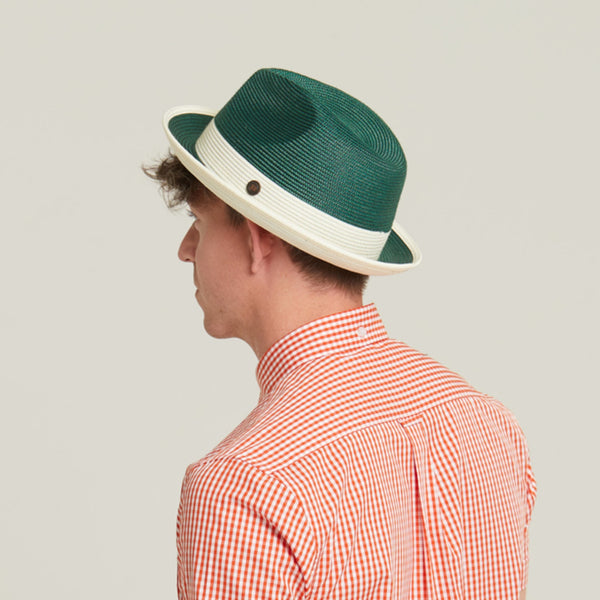 The Hat Shop Dasmarca Summer Trilby Hat 'Emerald'