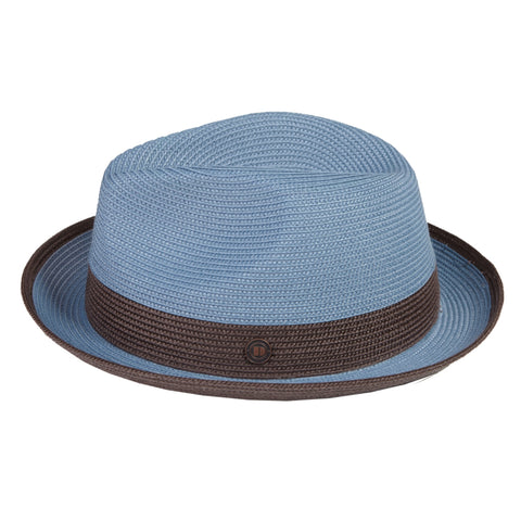 The Hat Shop Dasmarca Summer Trilby Hat 'Sky'