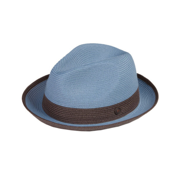 The Hat Shop Dasmarca Summer Trilby Hat 'Sky'