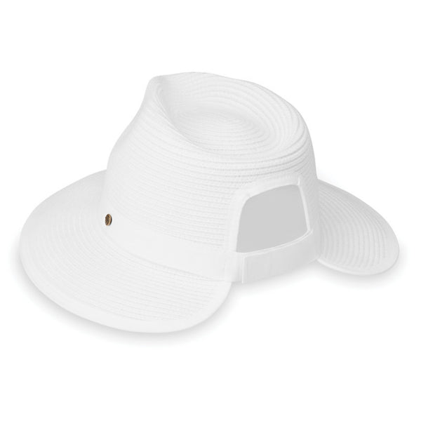 Ladies Wallaroo 'Gabi' Pony Tail Sun Hat UPF50+