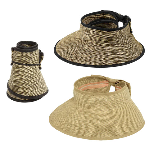 The Hat Shop Sunday Afternoons Rollable Garden Visor 'UPF50+'