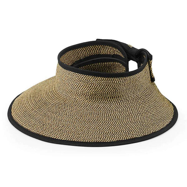 The Hat Shop Sunday Afternoons Rollable Garden Visor 'UPF50+' Tweed
