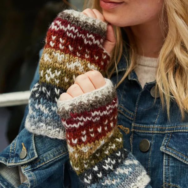 The Hat Shop Pachamama Helmsdale Wool Handwarmers
