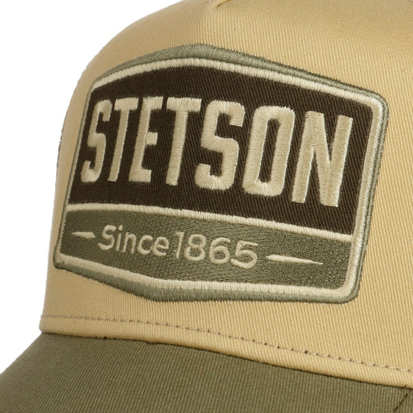 The Hat Shop Stetson Highway Trucker Cap 'Olive'