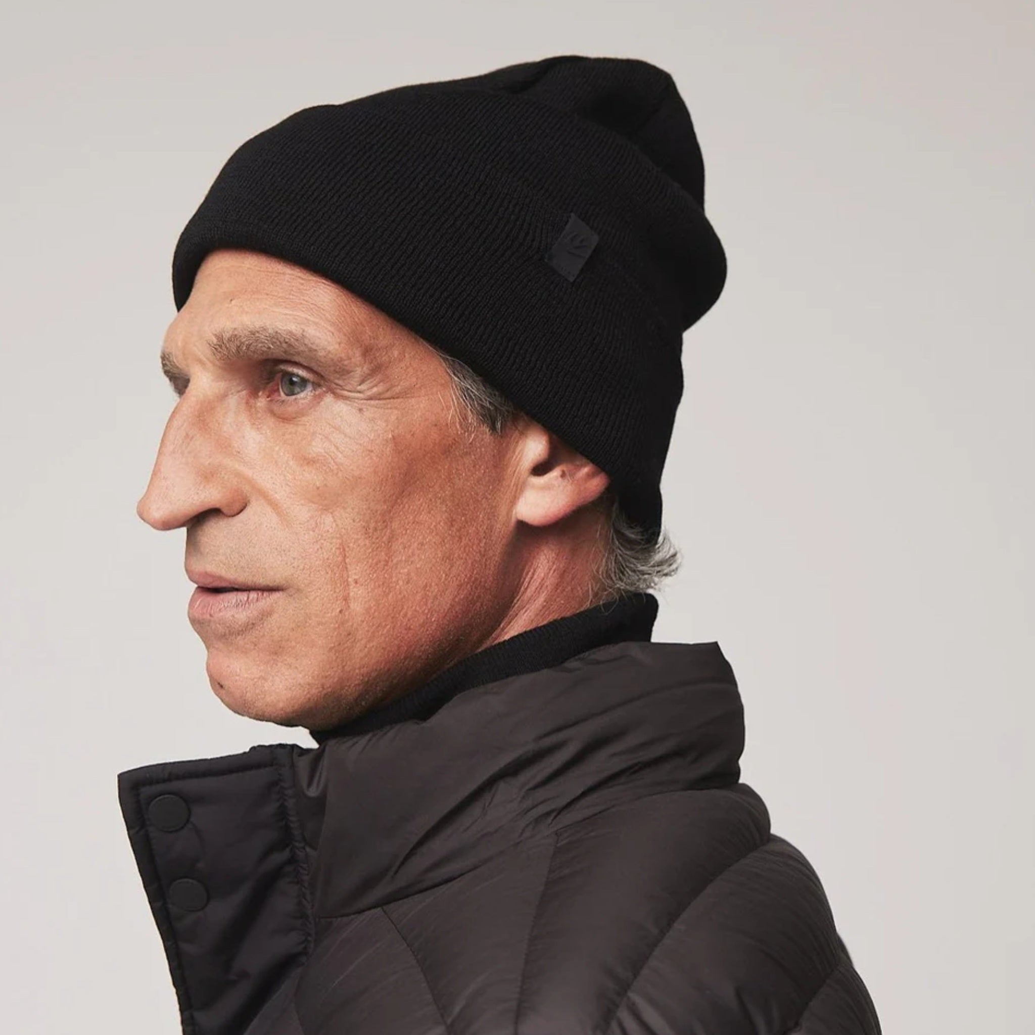 The Hat Shop Tilley Merino Wool Hydrowool Beanie Black