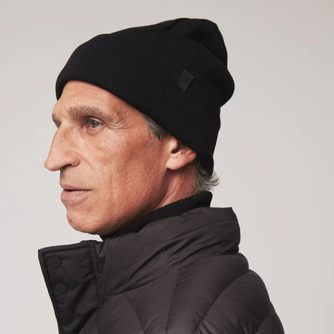 The Hat Shop Tilley Merino Wool Hydrowool Beanie Black