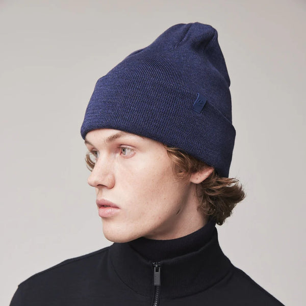 The Hat Shop Tilley Merino Wool Hydrowool Beanie Mid Blue