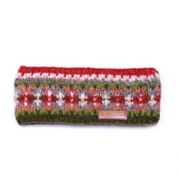 The hat Shop, Pachamama Iona Headband in Moss