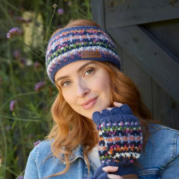 The Hat Shop Pachamama Iona Headband Denim