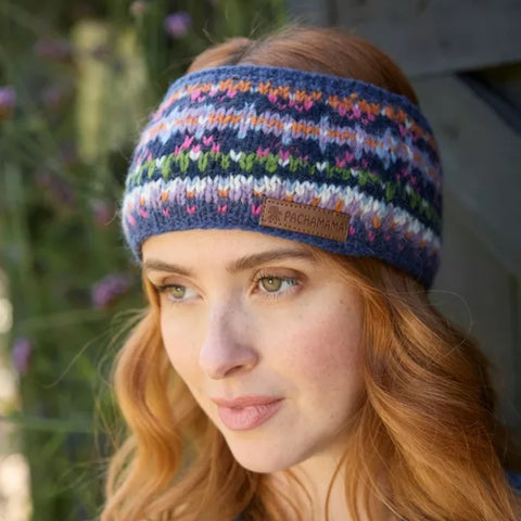 The Hat Shop Pachamama Iona Headband Denim