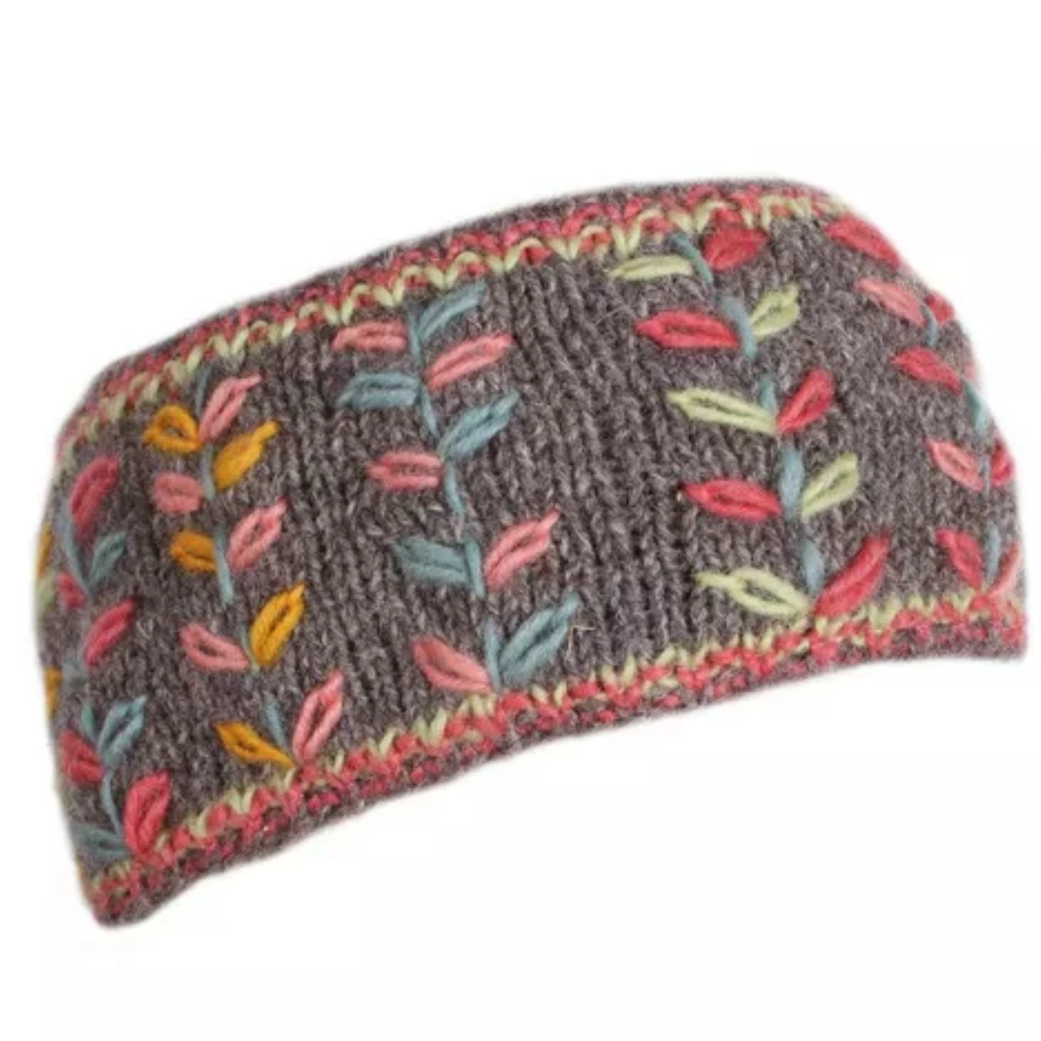 The Hat Shop Ladies Pachamama Kylemore Wool Headband 'Grey'