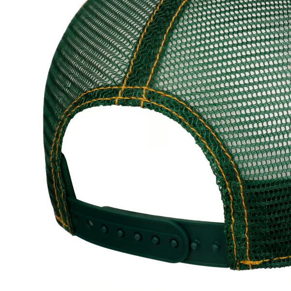 The Hat Shop Stetson Trucker Cap Lettering in green