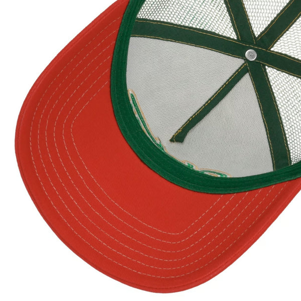 The Hat Shop Stetson Trucker Cap Lettering in green
