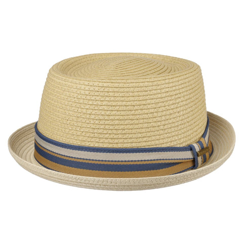 Stetson Licano Toyo Pork Pie Straw Hat
