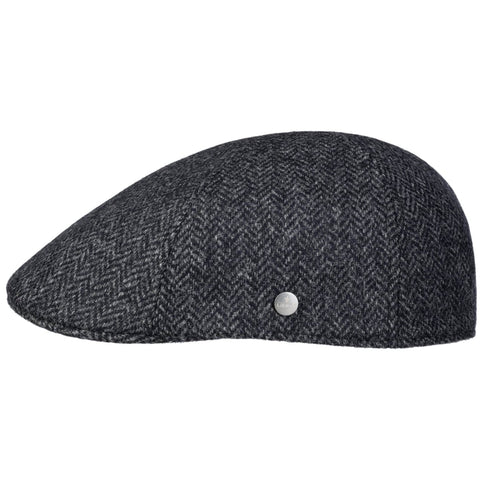 The Hat Shop Lierys Wool Duck Bill Cap Navy