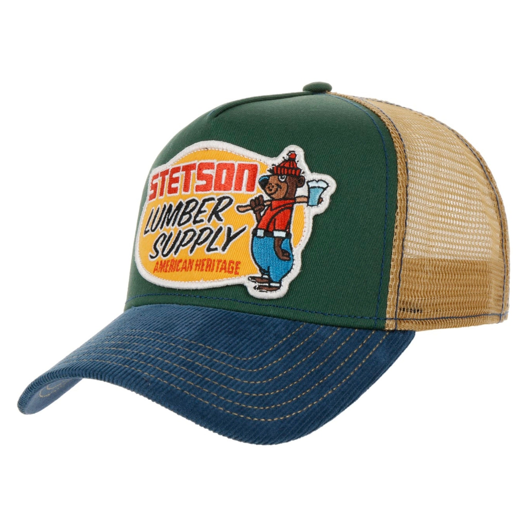 The Hat Shop Stetson Lumber Supply Trucker Cap