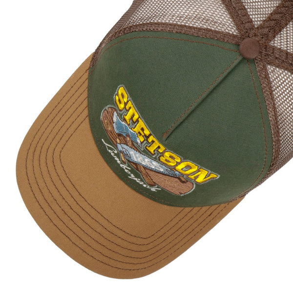 The Hat Shop Stetson Lumberjack Trucker Cap