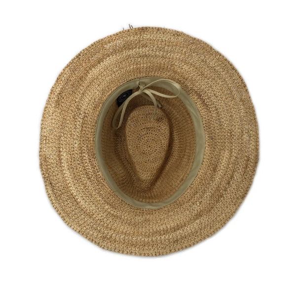 The Hat Shop Wallaroo Malibu Raffia Straw Sun Hat