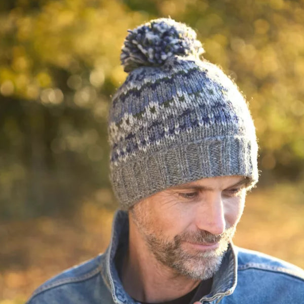 The Hat Shop Pachamama Westport Bobble Beanie Hat