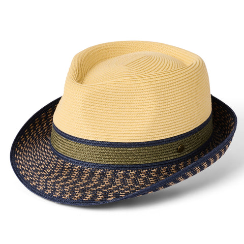 The Hat Shop Failsworth Milan Summer Trilby Hat 'Mixed'