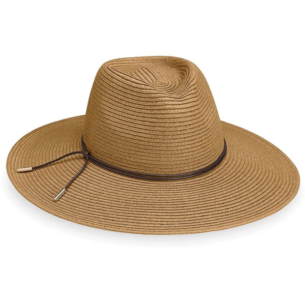 The Hat Shop Ladies Wallaroo 'Montecito' Sun Hat UPF50+ Camel