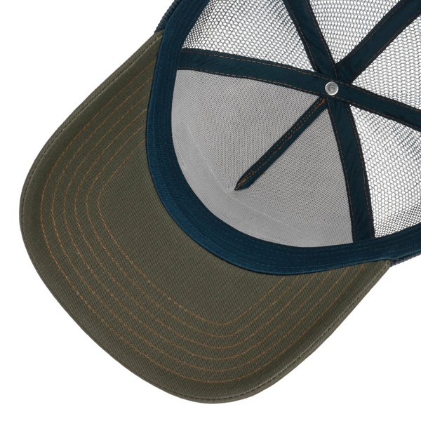 The Hat Shop Stetson Motorcycle Trucker Cap underside