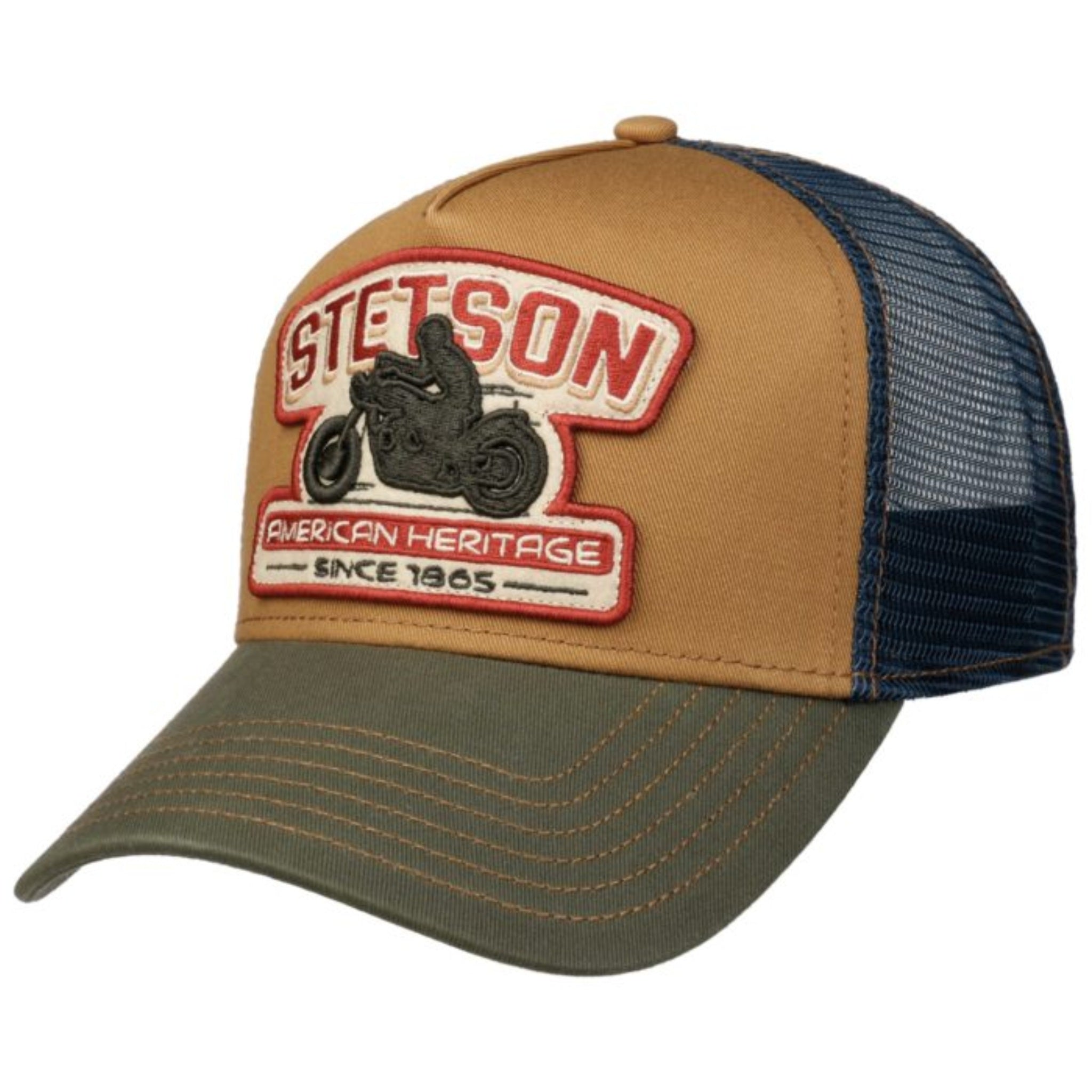The Hat Shop Stetson Motorcycle Trucker Cap