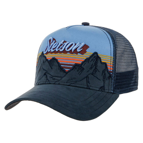 The Hat Shop Stetson Mountain Mist Trucker Cap