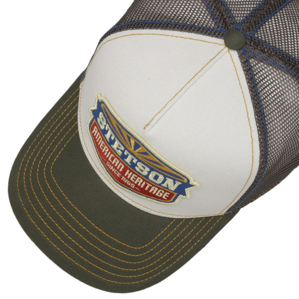 The Hat Shop Stetson American Heritage Trucker Cap 'Grey'