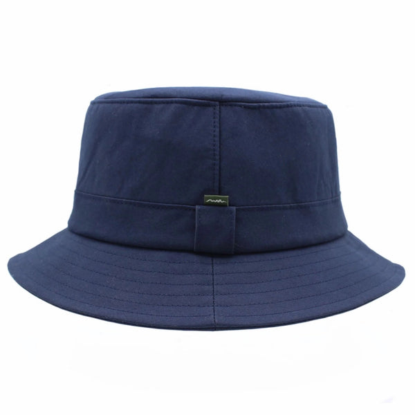 The Hat Shop, Waterproof UPF50 bucket hat in marine blue