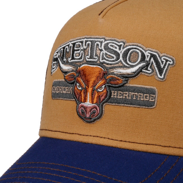 The Hat Shop Stetson New Pure Life Trucker Cap Logo
