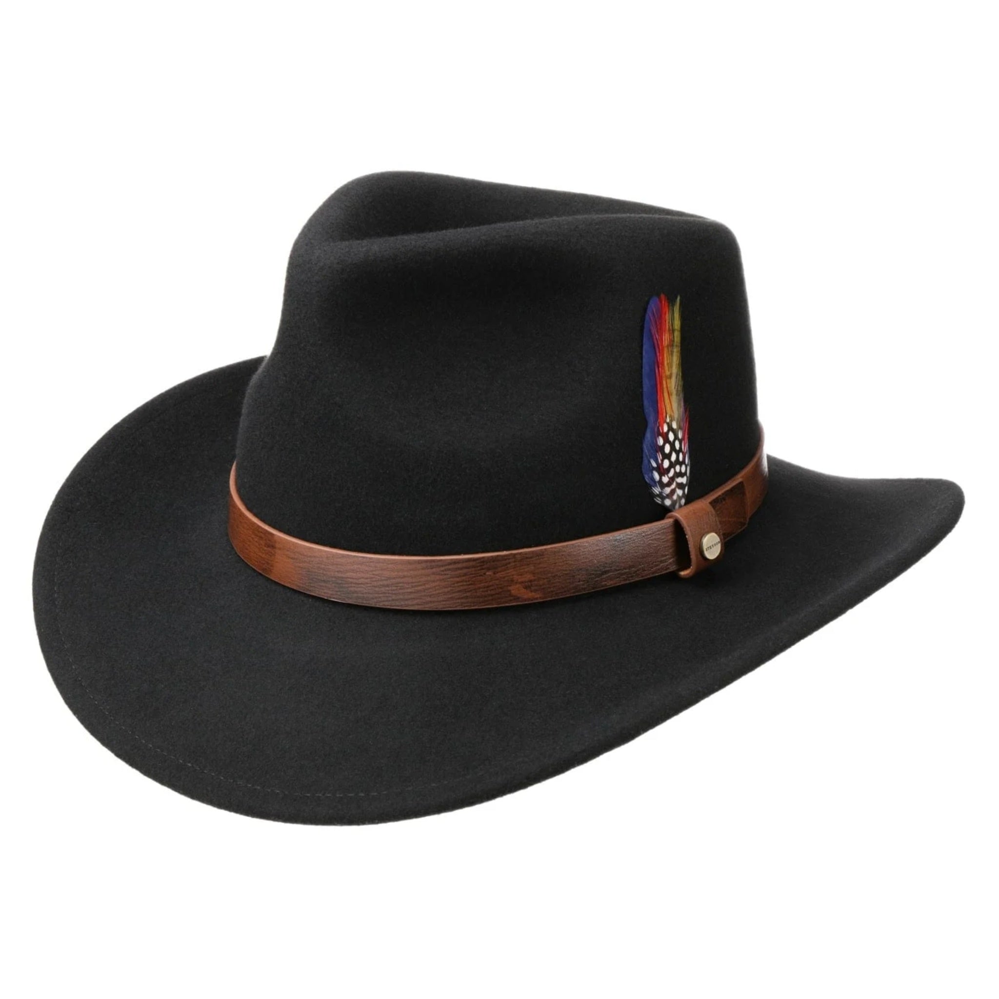 The Hat Shop Stetson Oklahoma Wool Felt Western Hat