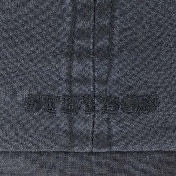 The Hat Shop Stetson Hatteras Organic Cotton Bakerboy - Newsboy Cap 'Blue'