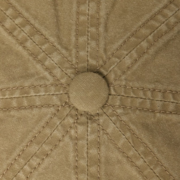 The Hat Shop Stetson Organic Cotton Hatteras Cap Khaki