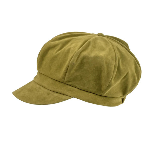 The Hat Shop Proppa Toppa Chelsea Style hat in Lime