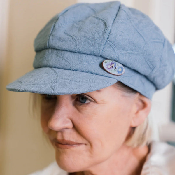 The Hat Shop Proppa Toppa Damask Cotton Bakerboy Hat