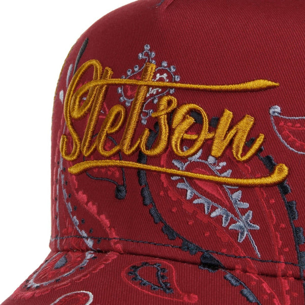 The Hat Shop Stetson Paisley Trucker Cap