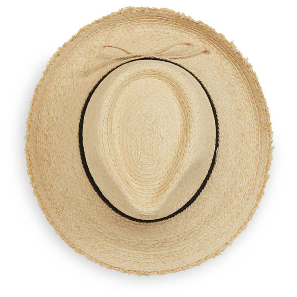 Wallaroo 'Paloma' 100% Straw Sun Hat UPF50+ - The Hat Shop Salisbury