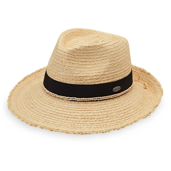 Wallaroo 'Paloma' 100% Straw Sun Hat UPF50+ - The Hat Shop Salisbury