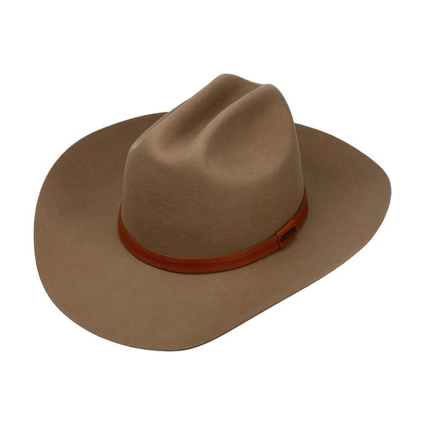 The Hat Shop  Stetson Palumo Western Hat with Cashmere in Brown