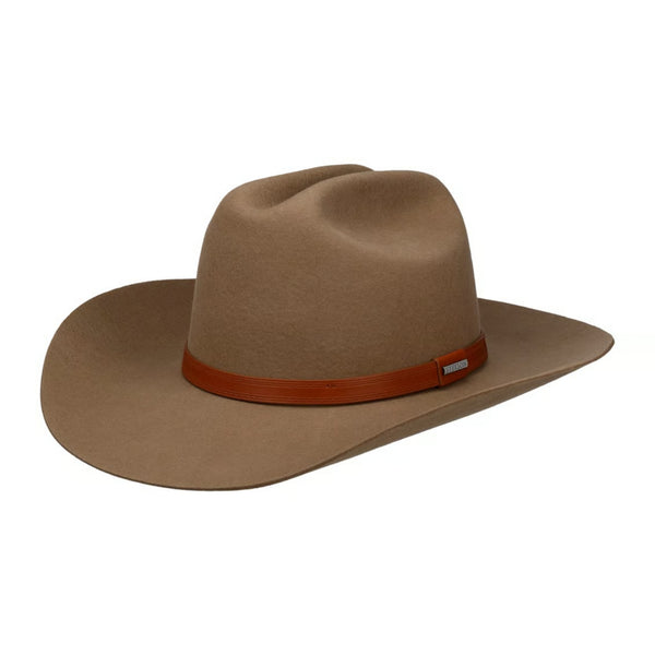 The Hat Shop  Stetson Palumo Western Hat with Cashmere in Brown