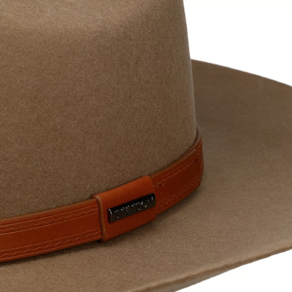 The Hat Shop  Stetson Palumo Western Hat with Cashmere in Brown