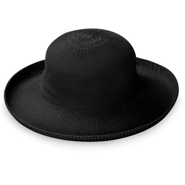 The Hat Shop Ladies Wallaroo 'Petite Victoria' Sun Hat Black