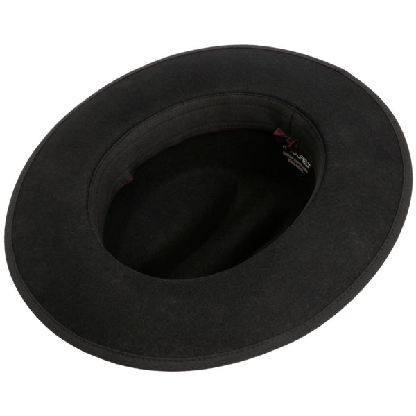 The Hat Shop Stetson Plains Cattleman Western Hat Black